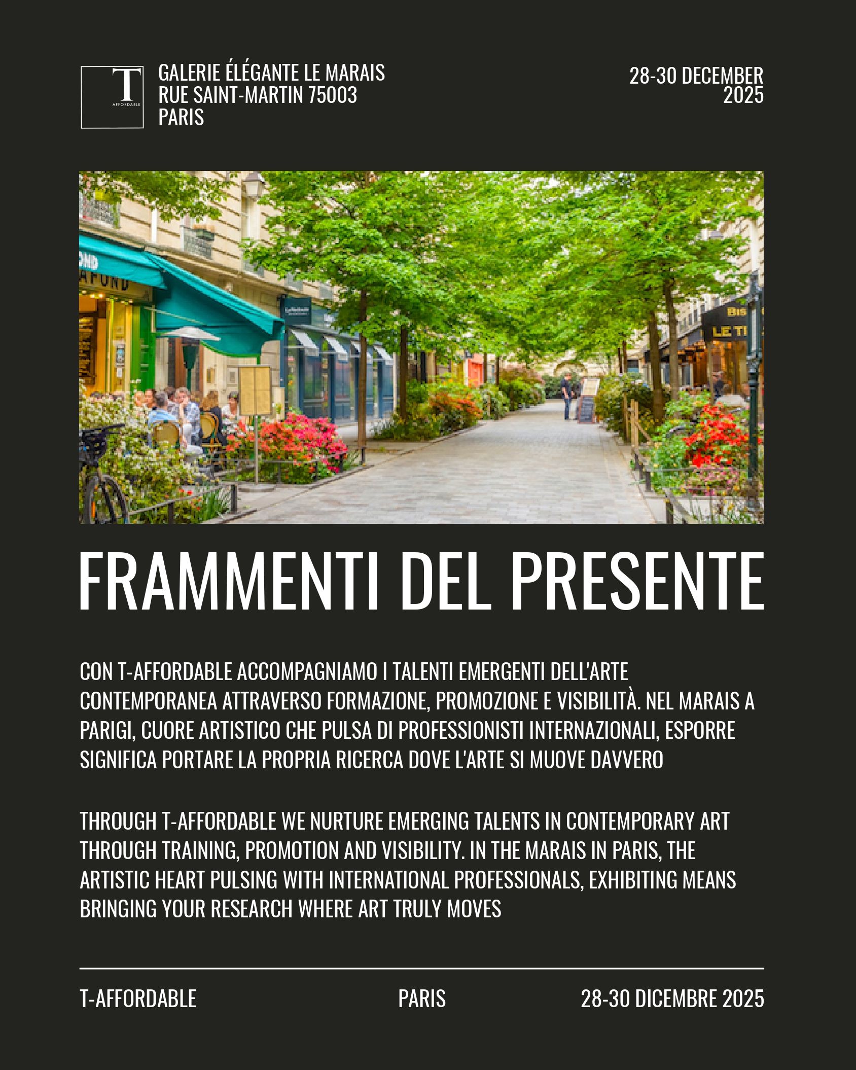 Parigi "Frammenti del Futuro"